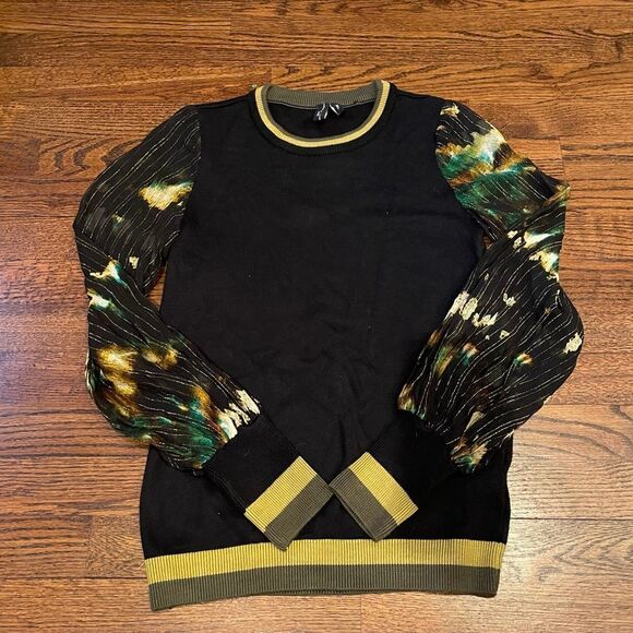 NWT Anthropologie Bl^nk Nela Pullover Sweater XS B-1196 - Picture 4 of 4